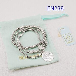 ❄️ enewton Style 4-Strand "Arctic" Silver-Tone Stack